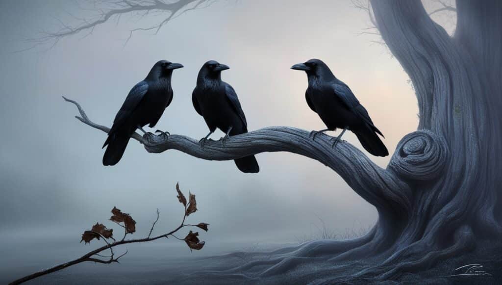 3 Crows Spiritual Meaning and symbolism