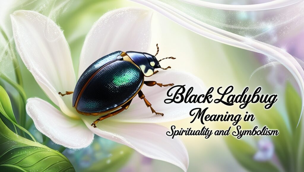 Black Ladybug Meaning in Spirituality