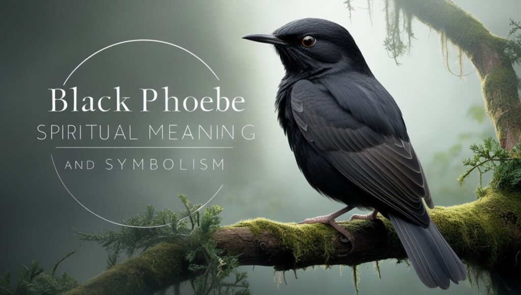 Black Phoebe Spiritual Meaning and Symbolism