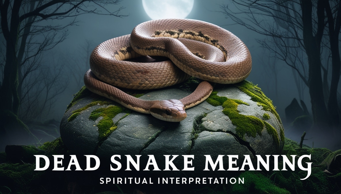 Dead Snake Meaning Spiritual Interpretation and Insights