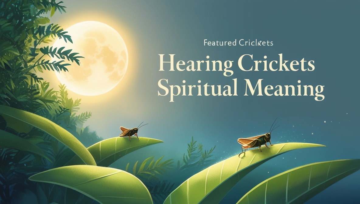 Hearing Crickets Spiritual Meaning