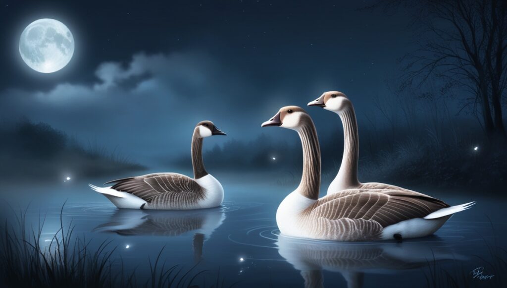 Hearing Geese at Night Meaning (2)