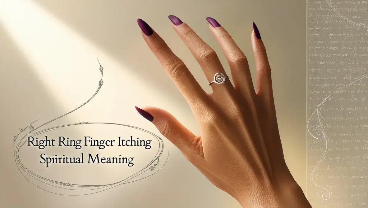 Itching on the Right Ring Finger Spiritual Interpretations