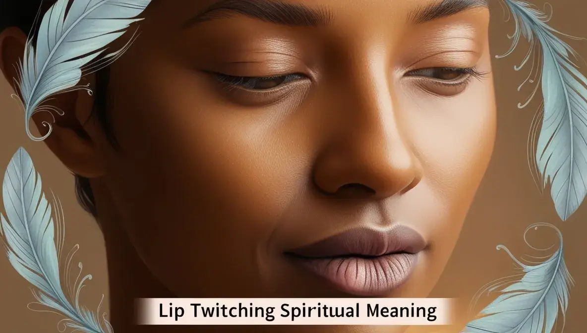 Lip Twitching Spiritual Meaning Symbolism Explained