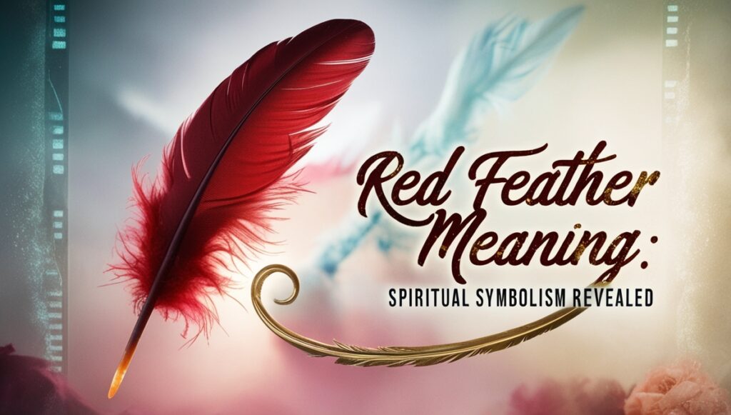 Red Feather Spiritual Symbolism Revealed