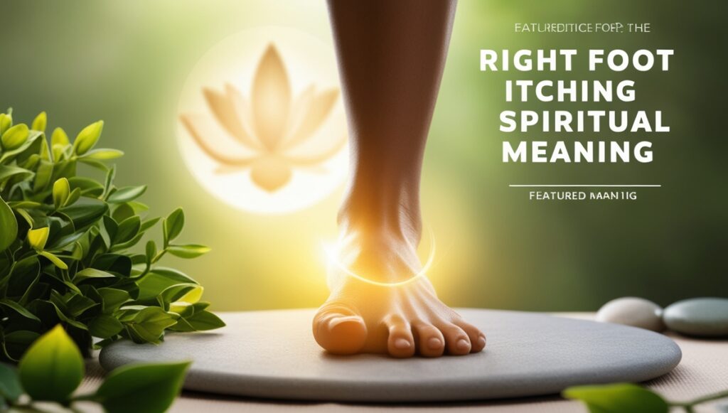 Right Foot Itching Spiritual Meaning