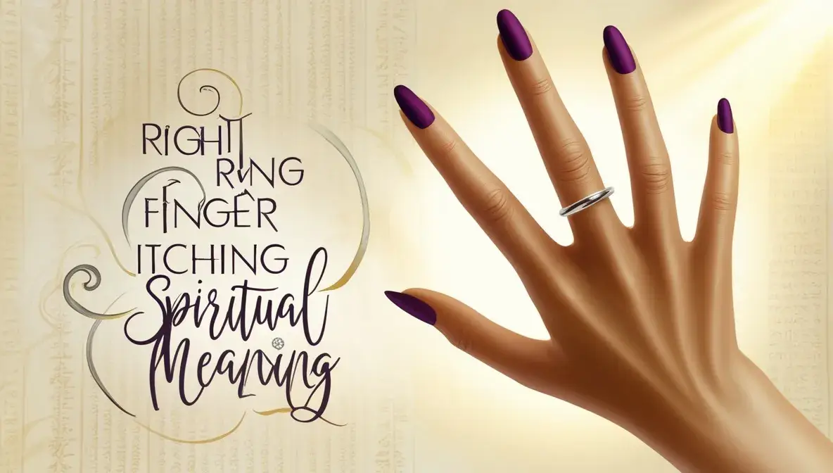 Right Ring Finger Itching Spiritual Meaning