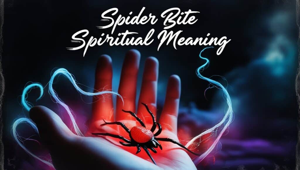 Spider Bite Spiritual symbolism