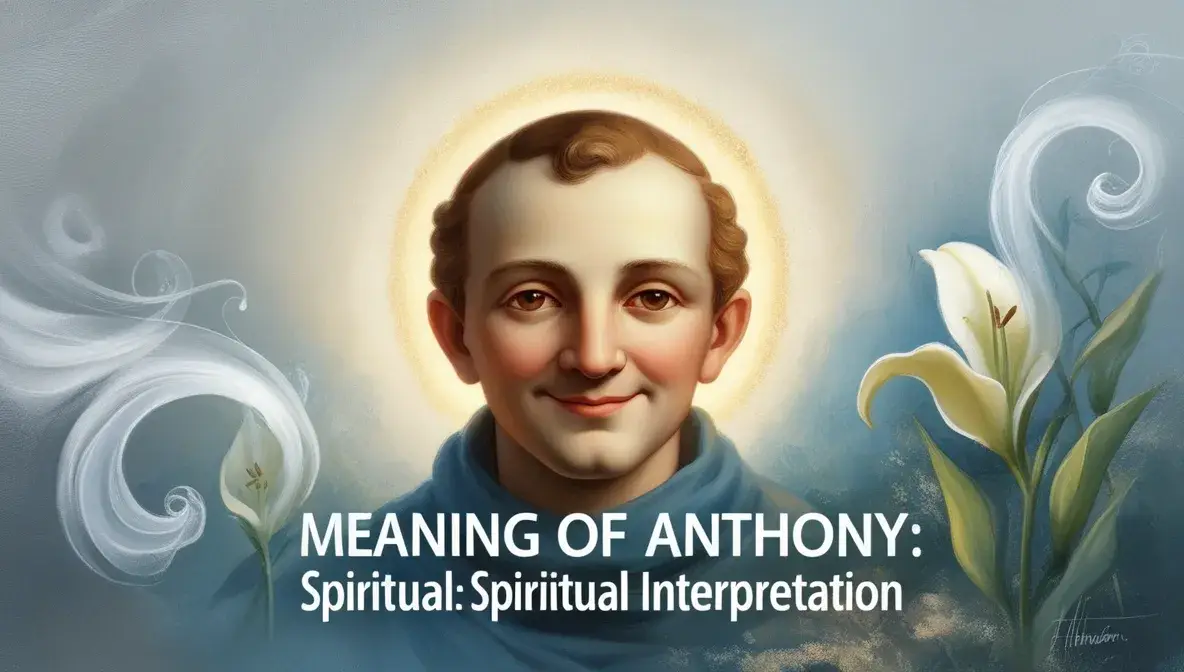 Spiritual Meaning of Anthony Interpretation