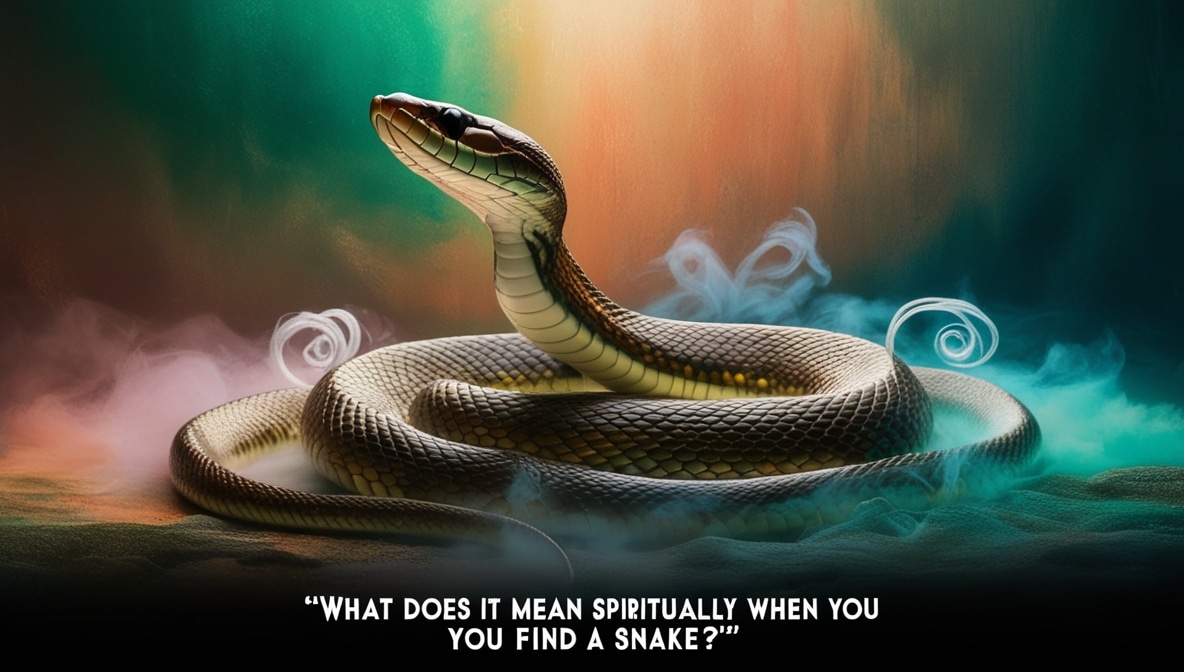 What Does It Mean Spiritually When You Find a Snake