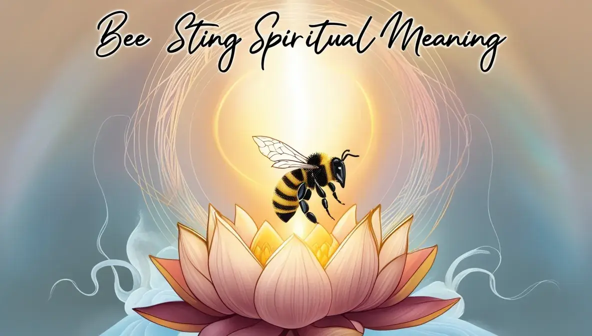 Bee Sting Spiritual Meaning What It Represents