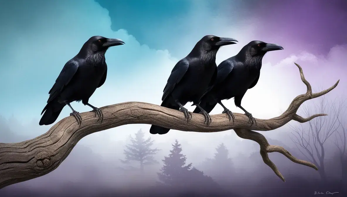 Cultural Interpretations of Three Crows