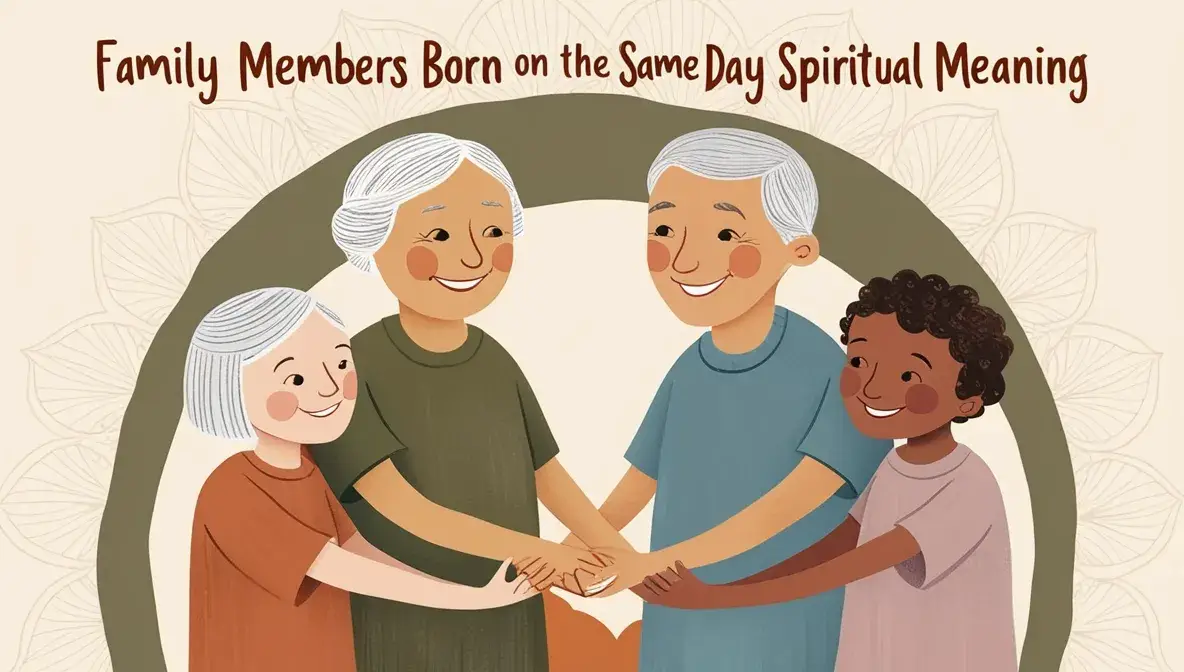 Family Members Born on the Same Day Spiritual Meaning