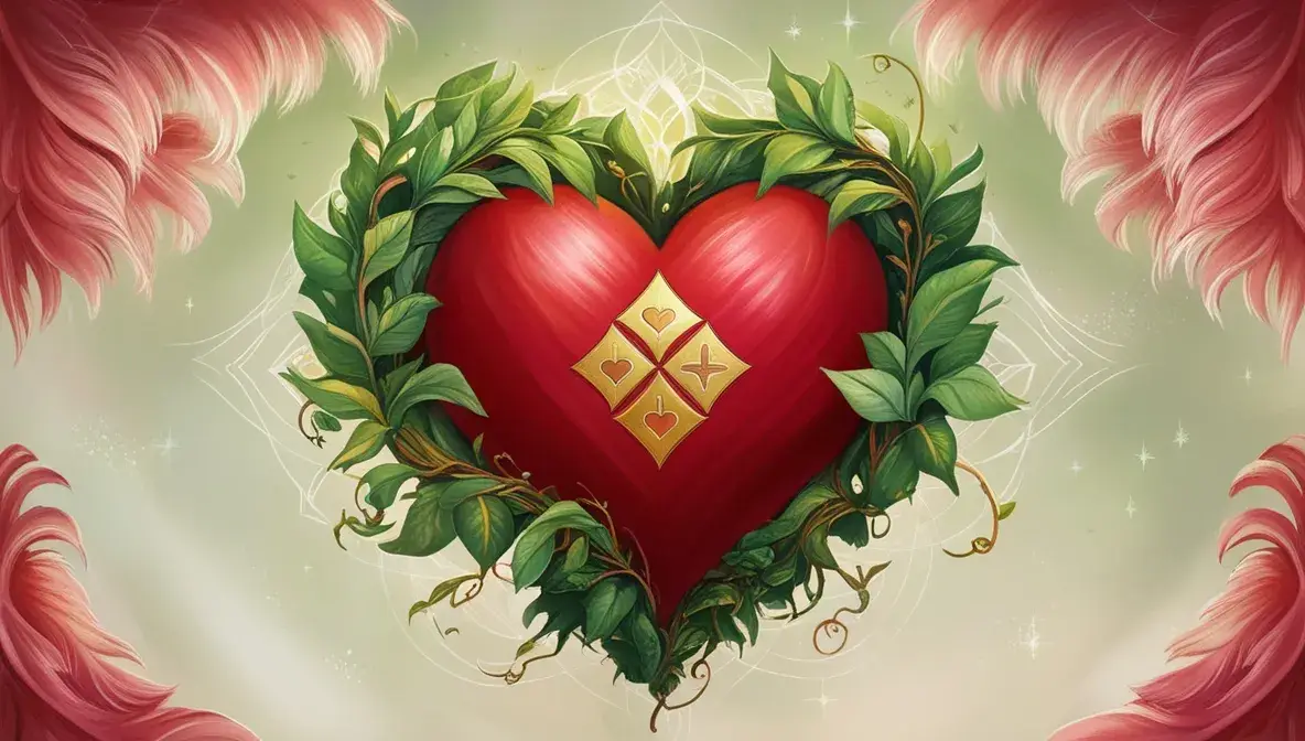 Growth Through Trials 5 of Hearts