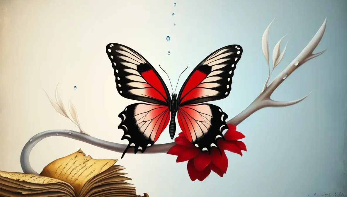 How to Connect with the Energy of the Black and Red Butterfly