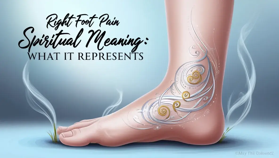 Right Foot Pain Spiritual Meaning What It Represents