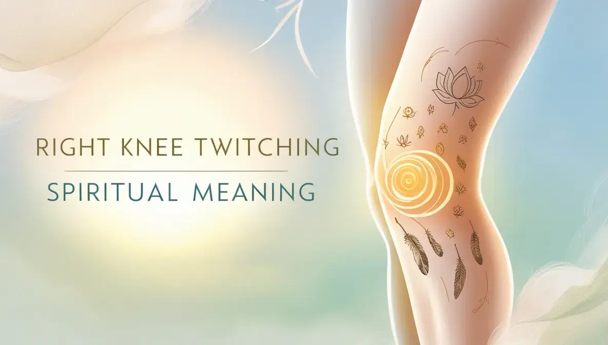 Right Knee Twitching Spiritual Meaning What It Means