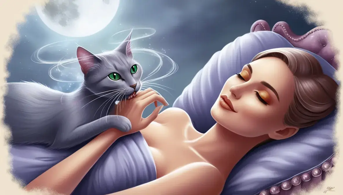 Spiritual Meaning of Cat Biting You in a Dream