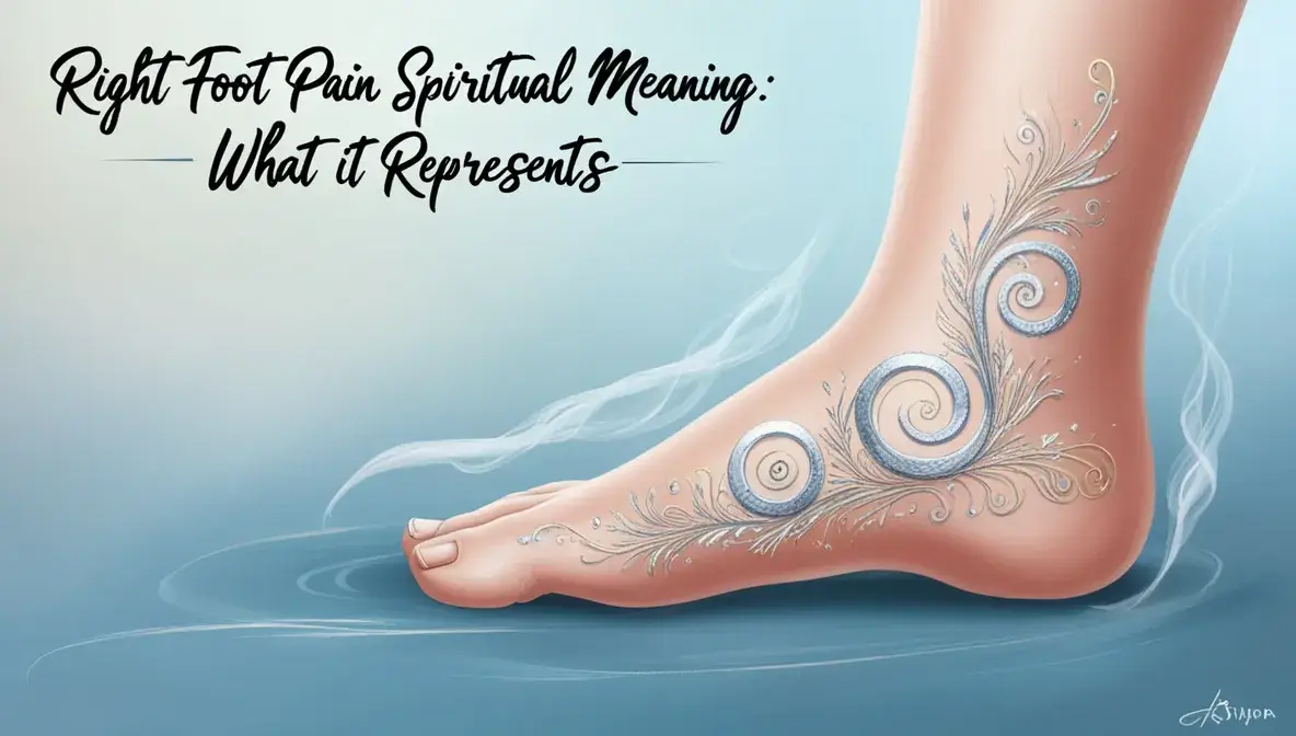 Spiritual Meanings of Right Foot Pain