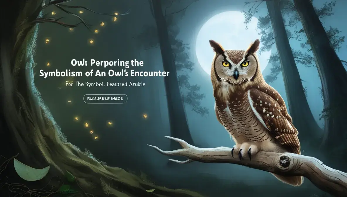 The Significance of An Owl Crossing Your Path