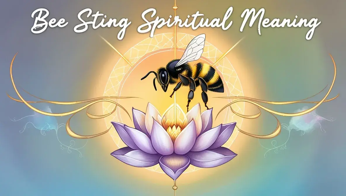 The Spiritual Meaning of a Bee Sting