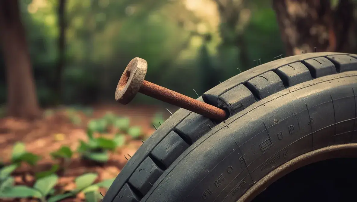 Emotional Aspects of Finding a Nail in Your Tire