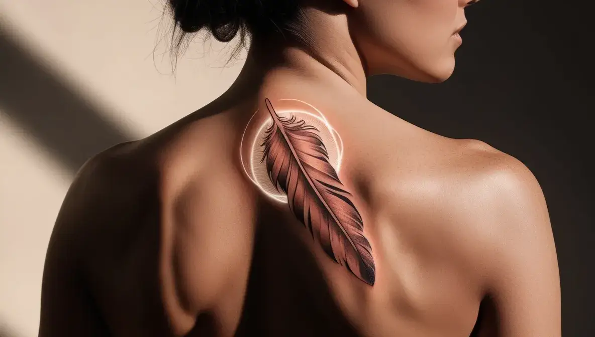 Personal Significance of Guardian Angel Feather Tattoos