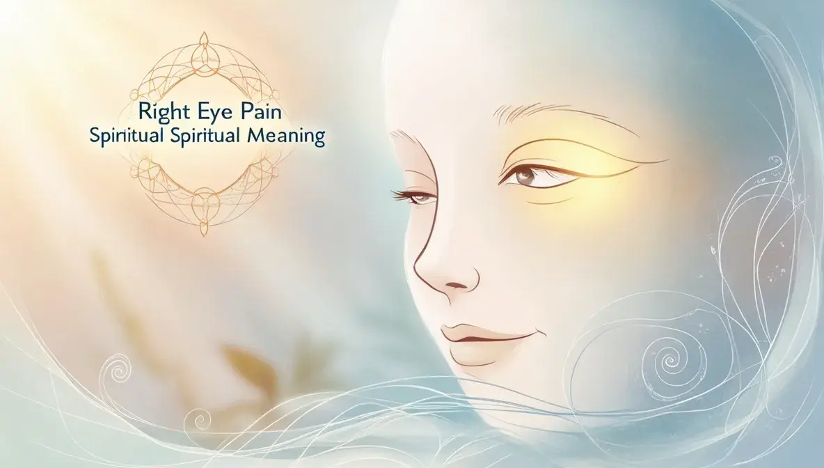 Right Eye Pain General Spiritual Interpretations