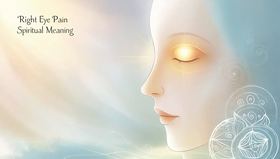 Right Eye Pain Spiritual Meaning Symbolism