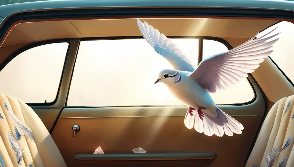 Spiritual Meaning of a Bird Flying Inside Your Car