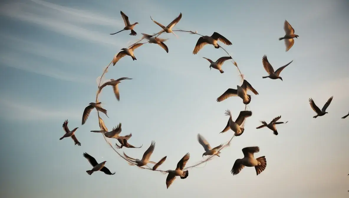 The Scientific Perspective on Birds Circling