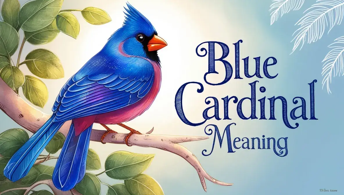 Blue Cardinal Meaning Spiritual Insights